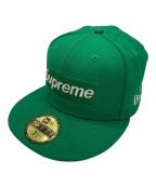 New Era×SUPREMEニューエラ×シュプリーム）の古着「World Famous Box Logo」｜グリーン