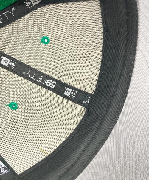 New Era（ニューエラ）New Era (ニューエラ) Supreme (シュプリーム) World Famous Box Logo グリーン サイズ:SIZE 58.7CMの古着・服飾アイテム