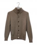 Zanoneザノーネ）の古着「CHIOTOウールカーディガン」｜ブラウン