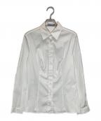 PRADAプラダ）の古着「ストレッチコットンナローフィットソリッドシャツ」｜ホワイト