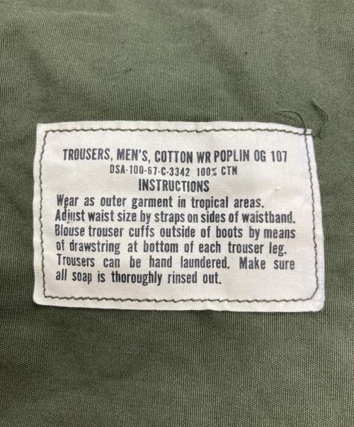US ARMY（ユーエスアーミー）US ARMY (ユーエスアーミー) 3rd Jungle FatiguePants オリーブ サイズ:Lの古着・服飾アイテム