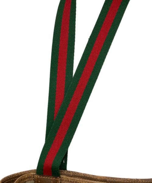 GUCCI（グッチ）GUCCI (グッチ) GGスプリームトートバッグ ブラウン サイズ:-の古着・服飾アイテム