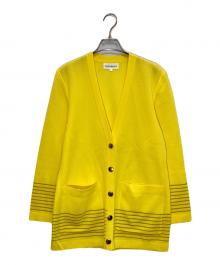 Yves Saint Laurent（イヴサンローラン）の古着「ニットカーディガン」｜イエロー