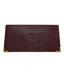 Cartier（カルティエ）の古着「長財布」｜ボルドー