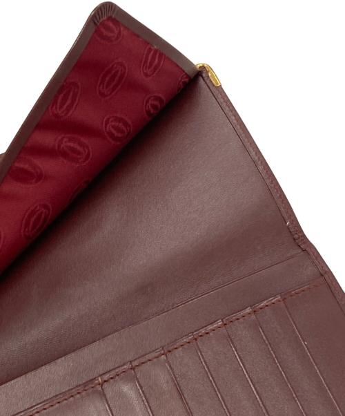 Cartier（カルティエ）Cartier (カルティエ) 長財布 ボルドー サイズ:-の古着・服飾アイテム