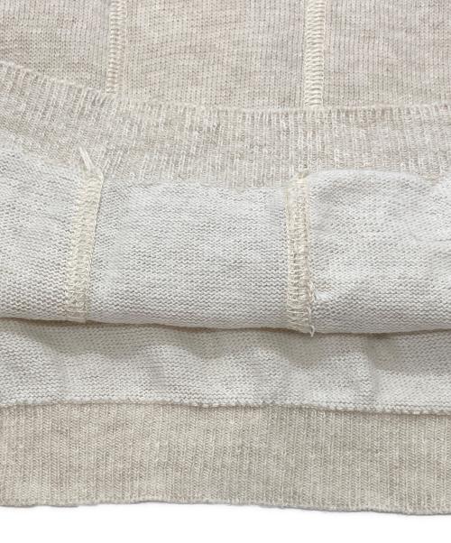 Histeric Glamour（ヒステリックグラマー）Histeric Glamour (ヒステリックグラマー) FIRE LOGO プリント プルオーバー コットンリネン サマー ニット アイボリー サイズ:Sの古着・服飾アイテム