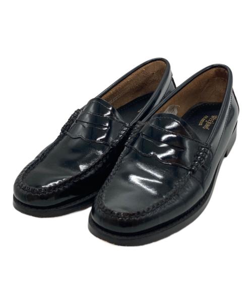 G.H.BASS&CO.（ジー・エイチ・バス・コー）G.H.BASS&CO. (ジー・エイチ・バス・コー) コインローファー ブラック サイズ:37の古着・服飾アイテム