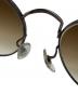 中古・古着 RAY-BAN (レイバン) ROUND FLAT LENSES ブラウン サイズ:53□21：7000円