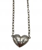 KNOWHOWノウハウ）の古着「マグネットハートネックレス」｜シルバー