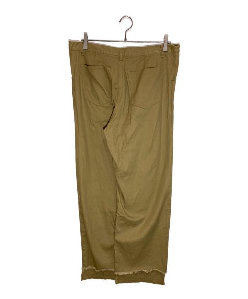 YENN（イエン）YENN (イエン) STEP HEM CHINO PT ベージュ サイズ:36の古着・服飾アイテム