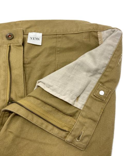 YENN（イエン）YENN (イエン) STEP HEM CHINO PT ベージュ サイズ:36の古着・服飾アイテム