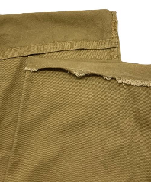 YENN（イエン）YENN (イエン) STEP HEM CHINO PT ベージュ サイズ:36の古着・服飾アイテム