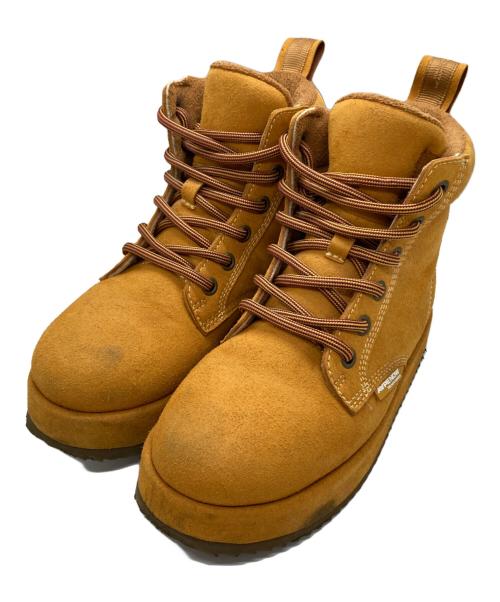 Aape BY A BATHING APE（エーエイプ バイ アベイシングエイプ）AAPE BY A BATHING APE (エーエイプ バイ アベイシングエイプ) AAPE NOW CLASSIC CHUNKY BOOTS ブラウン サイズ:27cmの古着・服飾アイテム