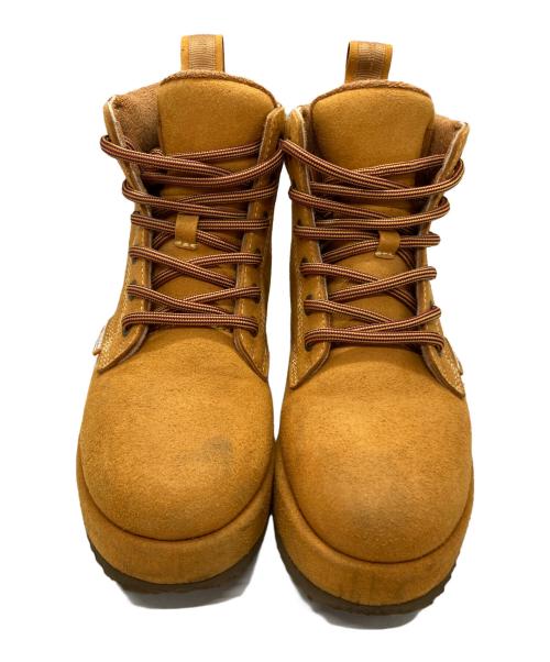 Aape BY A BATHING APE（エーエイプ バイ アベイシングエイプ）AAPE BY A BATHING APE (エーエイプ バイ アベイシングエイプ) AAPE NOW CLASSIC CHUNKY BOOTS ブラウン サイズ:27cmの古着・服飾アイテム