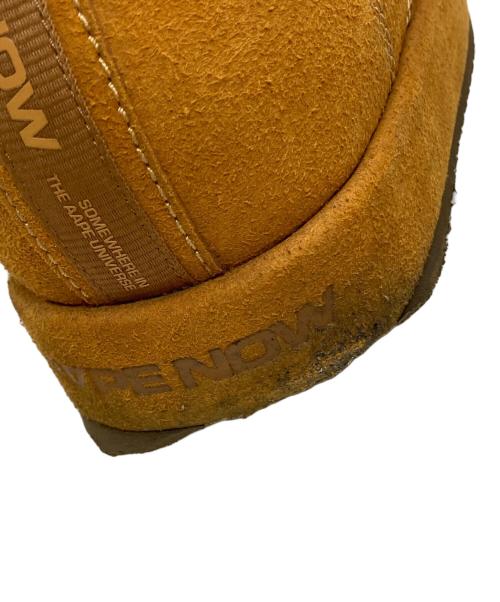 Aape BY A BATHING APE（エーエイプ バイ アベイシングエイプ）AAPE BY A BATHING APE (エーエイプ バイ アベイシングエイプ) AAPE NOW CLASSIC CHUNKY BOOTS ブラウン サイズ:27cmの古着・服飾アイテム