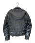 Schott (ショット) 618 ダブルライダースレザージャケット ブラック サイズ:34：25000円