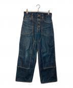 ）の古着「CLASSIC DOUBLE KNEE DENIM PANTS」｜インディゴ