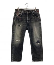 anachronorm（アナクロノーム）の古着「SMU REGULAR TAPERED 5P BLACK」｜ブラック