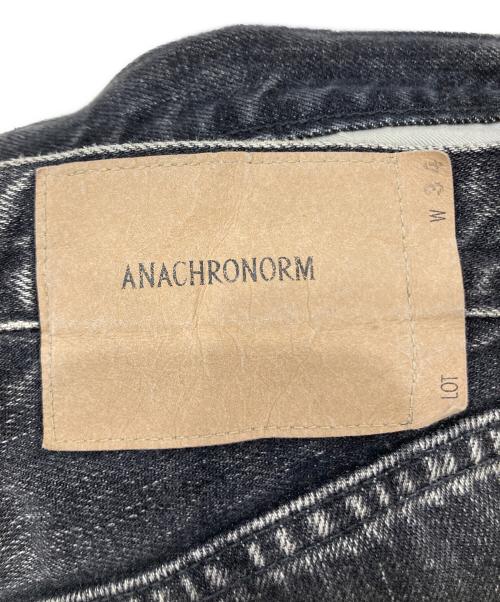anachronorm（アナクロノーム）anachronorm (アナクロノーム) SMU REGULAR TAPERED 5P BLACK ブラック サイズ:34の古着・服飾アイテム