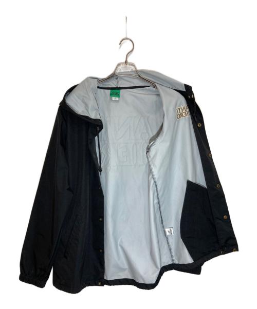 ANTIHERO（アンタイヒーロー）ANTIHERO (アンタイヒーロー) フーデッドコーチジャケット ブラック サイズ:Sの古着・服飾アイテム