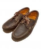 Timberlandティンバーランド）の古着「Authentics 3Eye Classic Lug」｜ブラウン