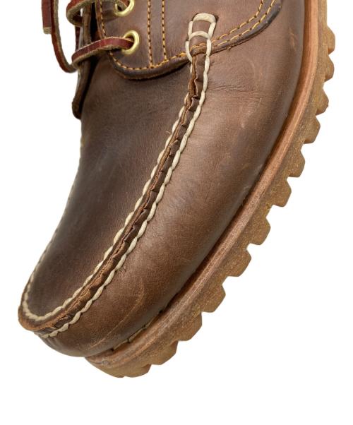 Timberland（ティンバーランド）Timberland (ティンバーランド) Authentics 3Eye Classic Lug ブラウン サイズ:12Wの古着・服飾アイテム