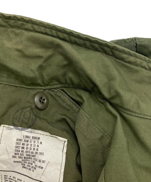 US ARMY（ユーエスアーミー）US ARMY (ユーエスアーミー) M65ジャケット カーキ サイズ:XSの古着・服飾アイテム