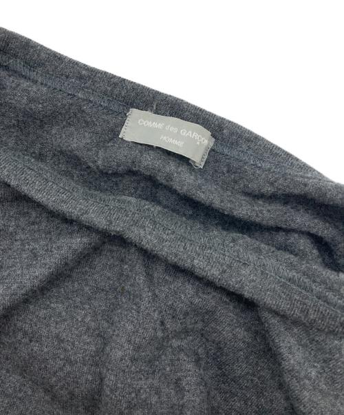 COMME des GARCONS HOMME（コムデギャルソン オム）COMME des GARCONS HOMME (コムデギャルソン オム) 袖切替ニット グレー サイズ:-の古着・服飾アイテム