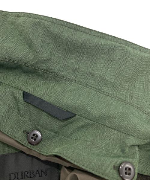 D'URBAN（ダーバン）D'URBAN (ダーバン) ライナー付ステンカラーコート グリーン サイズ:LLの古着・服飾アイテム