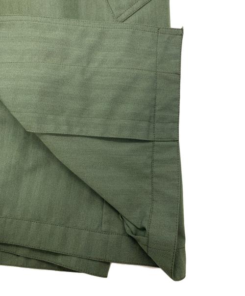 D'URBAN（ダーバン）D'URBAN (ダーバン) ライナー付ステンカラーコート グリーン サイズ:LLの古着・服飾アイテム