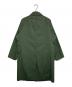 D'URBAN (ダーバン) ライナー付ステンカラーコート グリーン サイズ:LL：7000円
