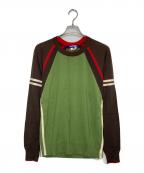 JUNYA WATANABE MANジュンヤワタナベマン）の古着「ラインニット」｜グリーン