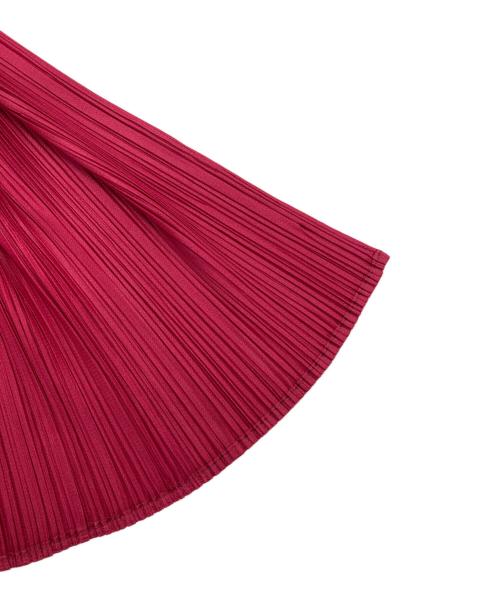 PLEATS PLEASE（プリーツプリーズ）PLEATS PLEASE (プリーツプリーズ) プリーツカーディガン ピンク サイズ:3の古着・服飾アイテム