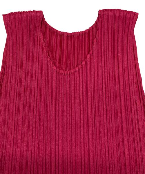 PLEATS PLEASE（プリーツプリーズ）PLEATS PLEASE (プリーツプリーズ) プリーツワンピース ピンク サイズ:2の古着・服飾アイテム