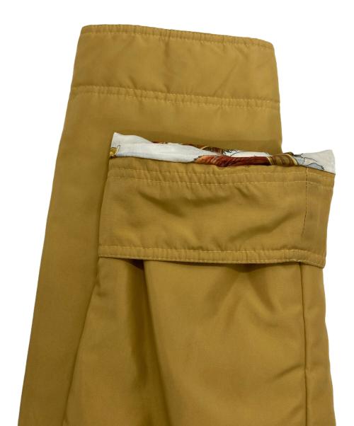 Salvatore Ferragamo（サルヴァトーレ フェラガモ）Salvatore Ferragamo (サルヴァトーレ フェラガモ) 裏地スカーフ柄ジャケット イエロー サイズ:Ⅿの古着・服飾アイテム