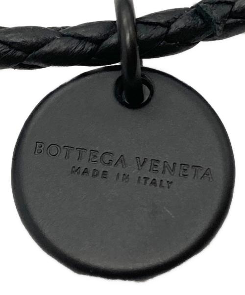 BOTTEGA VENETA（ボッテガベネタ）BOTTEGA VENETA (ボッテガベネタ) イントレチャートダブルレザーブレスレット ブラック サイズ:-の古着・服飾アイテム