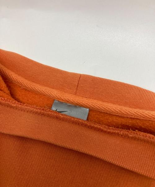 NIKE（ナイキ）NIKE (ナイキ) 00sプリントスウェット オレンジ サイズ:SIZE XL(レディースサイズ)の古着・服飾アイテム