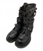 USEDユーズド）の古着「タンカーブーツ」｜ブラック