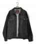 FUBU（フブ）の古着「ジップアップデニムジャケット」｜ブラック