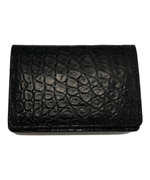 TOKYO CROCODILE（東京クロコダイル）TOKYO CROCODILE (東京クロコダイル) 名刺入れ ブラック サイズ:-の古着・服飾アイテム