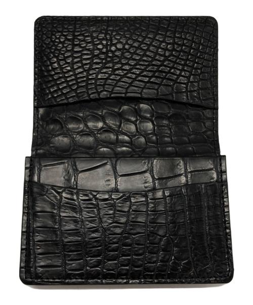 TOKYO CROCODILE（東京クロコダイル）TOKYO CROCODILE (東京クロコダイル) 名刺入れ ブラック サイズ:-の古着・服飾アイテム