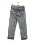 LEVI'S (リーバイス) 501ケミカルウォッシュデニムパンツ インディゴ サイズ:-：7000円