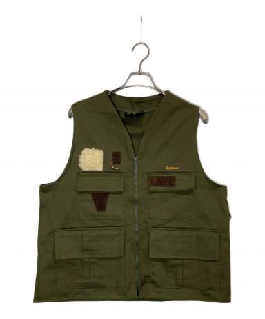 中古・古着通販】Barbour (バブアー) フィッシングベスト グリーン