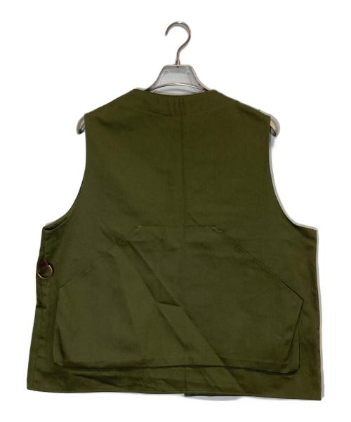 Barbour（バブアー）Barbour (バブアー) フィッシングベスト グリーン サイズ:Lの古着・服飾アイテム