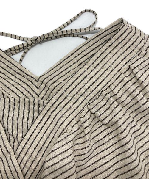 UNITED TOKYO（ユナイテッドトーキョー）UNITED TOKYO (ユナイテッドトーキョー) インバランスプリーツワンピース ベージュ サイズ:1の古着・服飾アイテム