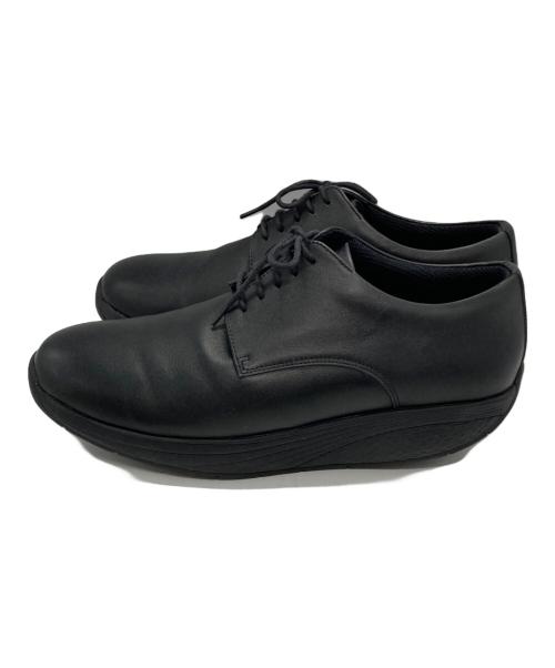 MBT（エムビーティー）MBT (エムビーティー) レザーシューズ ブラック サイズ:42の古着・服飾アイテム