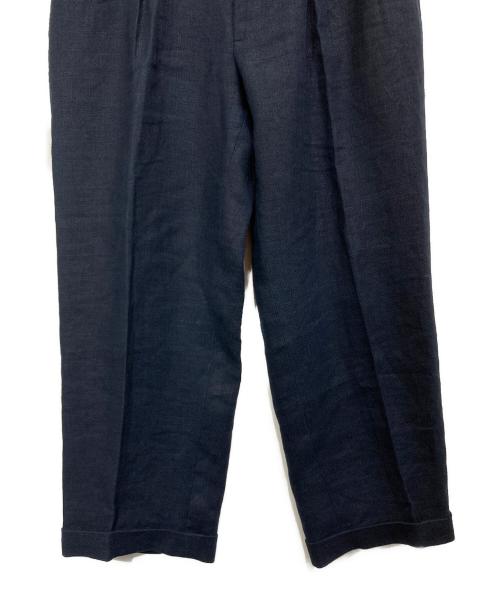 POLO RALPH LAUREN（ポロ・ラルフローレン）POLO RALPH LAUREN (ポロ・ラルフローレン) オールドツータックスラックス ネイビー サイズ:-の古着・服飾アイテム