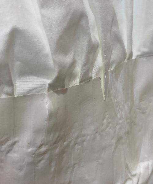 MM6 Maison Margiela（エムエムシックスメゾンマルジェラ）MM6 Maison Margiela (エムエムシックスメゾンマルジェラ) テープデザインシャツ ホワイト サイズ:42の古着・服飾アイテム