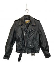 Schott（ショット）の古着「618 ダブルライダースジャケット」｜ブラック