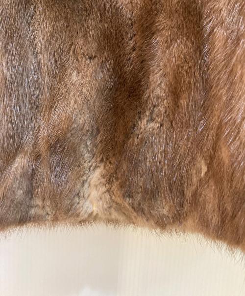 SAGA MINK（サガミンク）SAGA MINK (サガミンク) ファージャケット ブラウン サイズ:-の古着・服飾アイテム